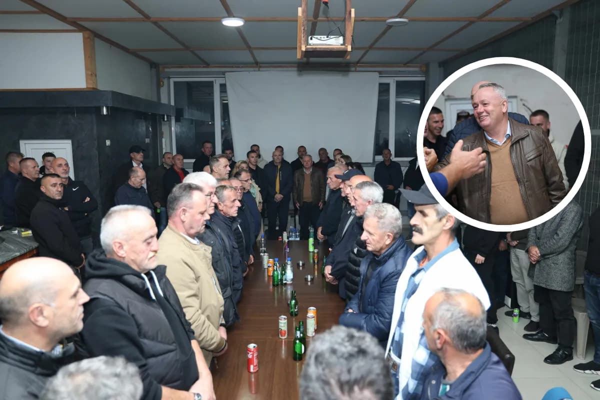 Takim madhështor në Berishë të Junikut, konfirmohet mbështetje e fuqishme për Agron Kuçin