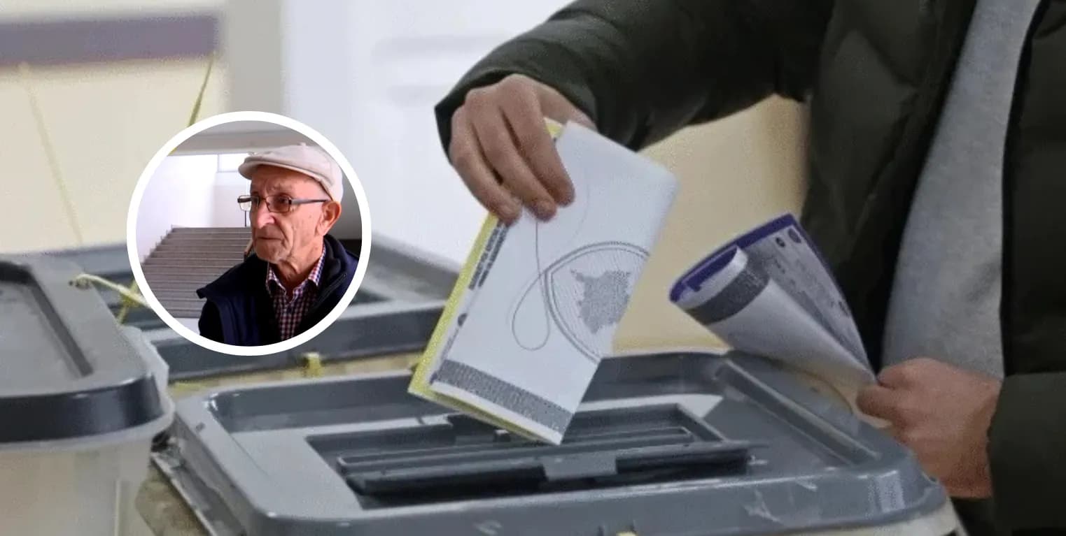 Votuesi 83-vjeçar në Pejë: Asnjëherë nuk kam mungu në votime
