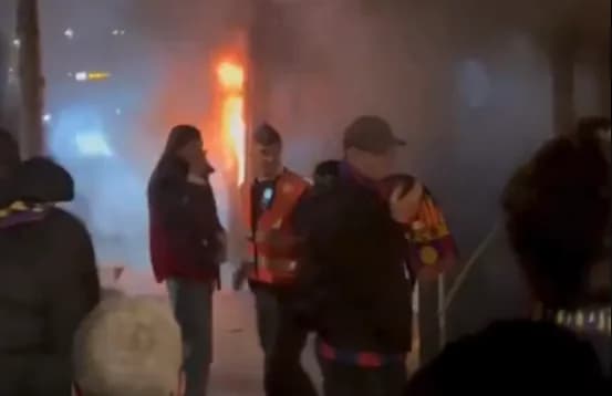 E fundit: Merr flakë autobusi që po transportonte tifozët e Barcelonës