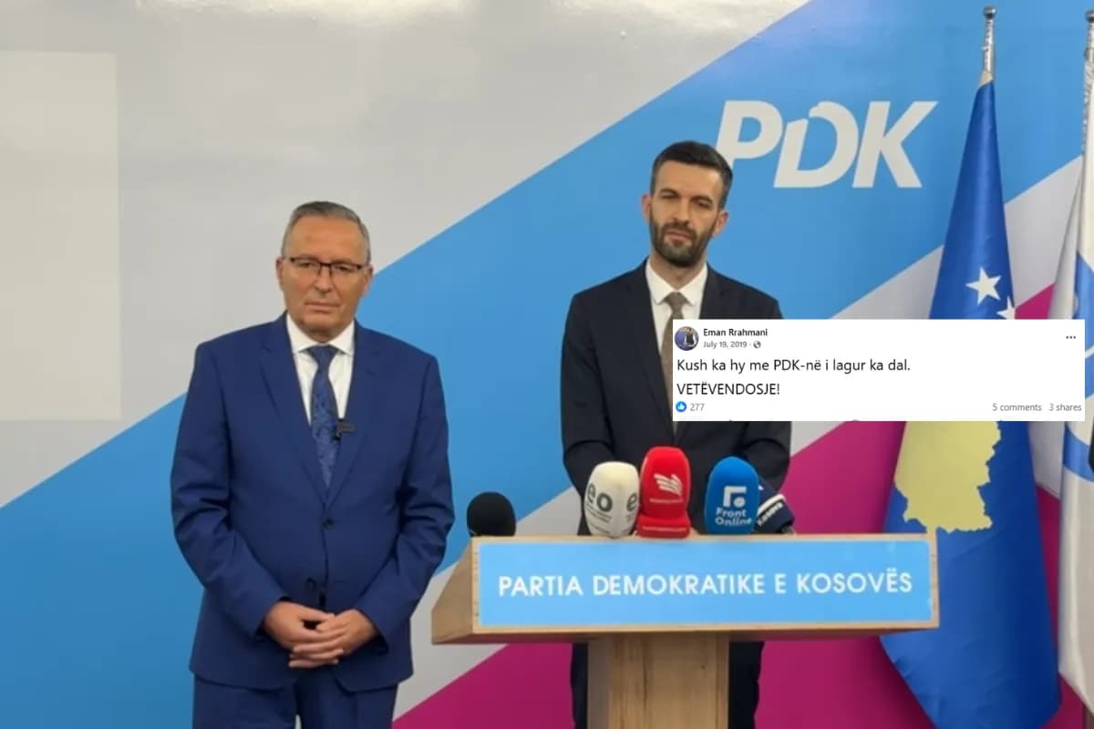 “Kush ka hy me PDK’në, i lagur ka dal” – Ish-deputeti i VV që dikur ironizonte PDK-në, sot zyrtarizohet si aleat i saj