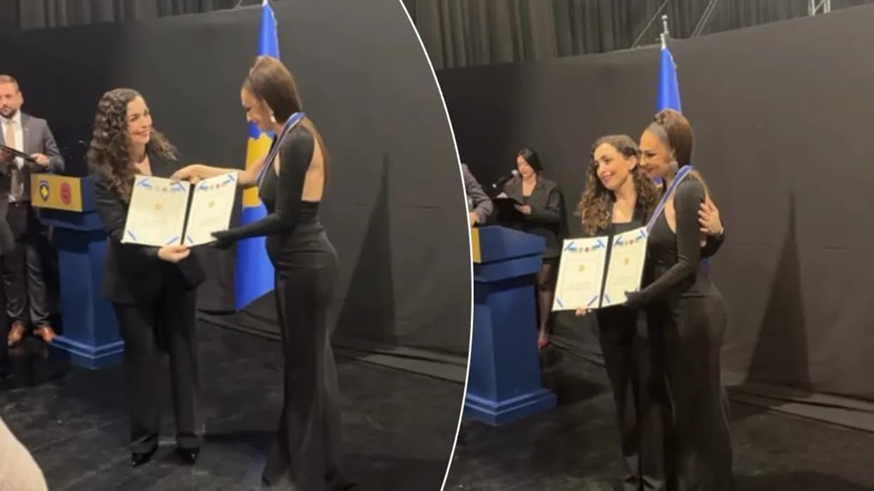 Presidentja Osmani dekoron me mirënjohje presidenciale Adelina Ismailin