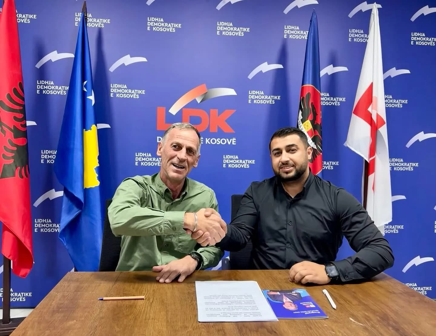 Rritet mbështetja për LDK-në në Fushë Kosovë, Majlind Sadriu i bashkohet Besnik Osmanin