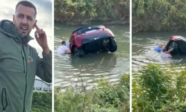 Shpëtoi nga mbytja të moshuarin në Itali, flet shqiptari: Pash makinën të fundosej, më pas e kapa nga dora