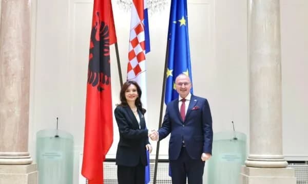 Spiropali takim me ministrin kroat: Rëndësi iu kushtua bashkëpunimit në siguri përmes marrëveshjes trilaterale Shqipëri-Kroaci-Kosovë