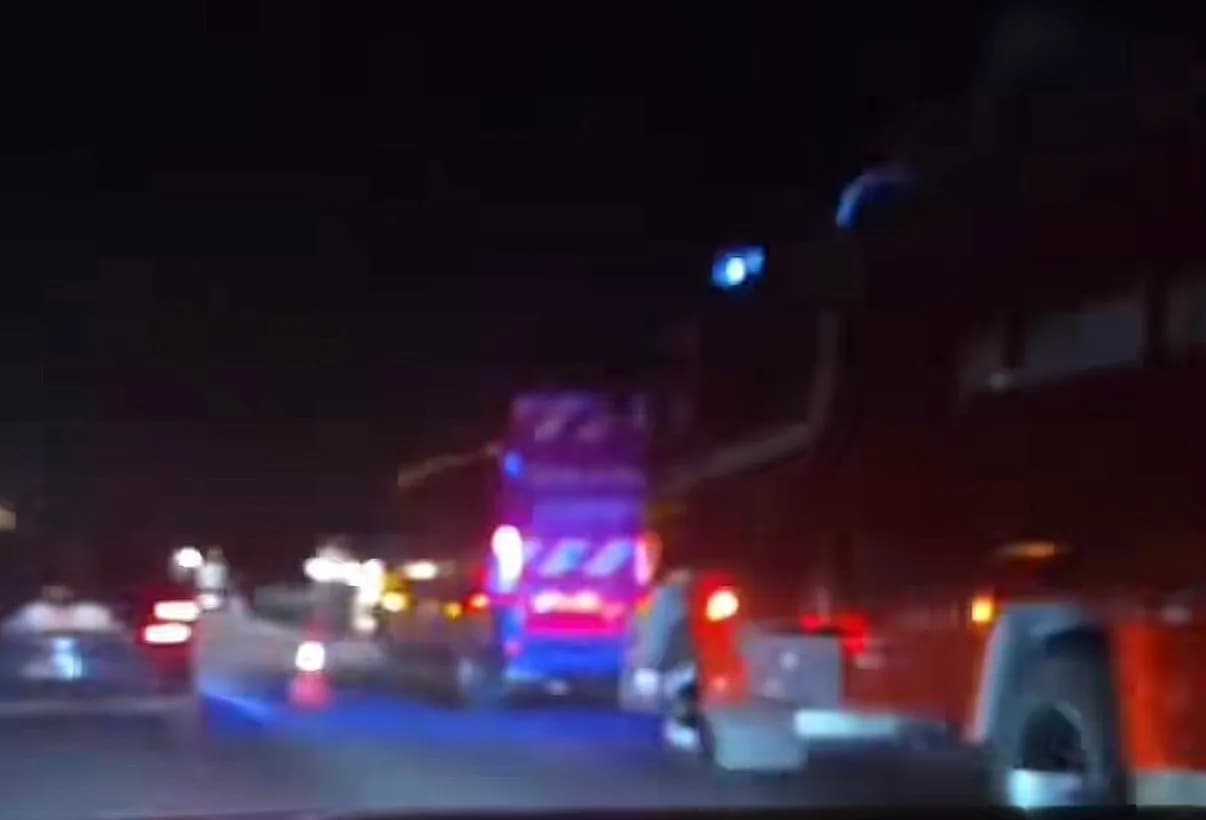 Aksident i rëndë trafiku në autostradën Gostivar–Tetovë, tetë të lënduar