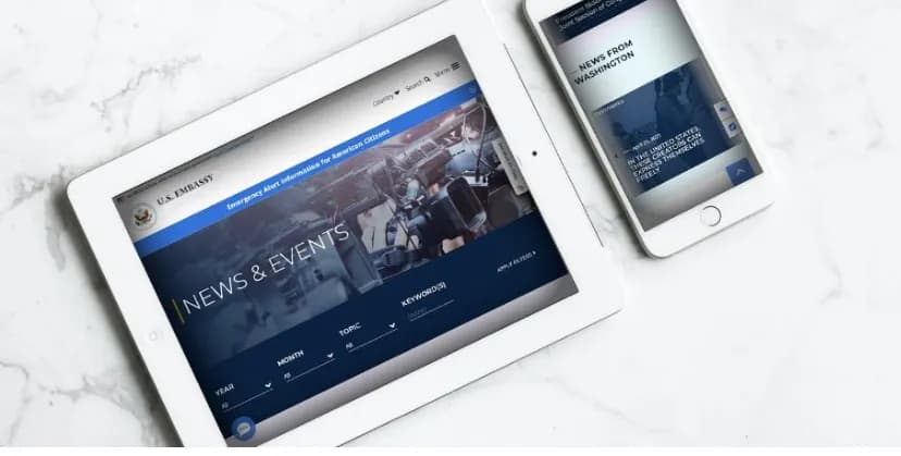 “Më funksionale”, Ambasada e ShBA-së në Kosovë ridizajnon web-faqen zyrtare