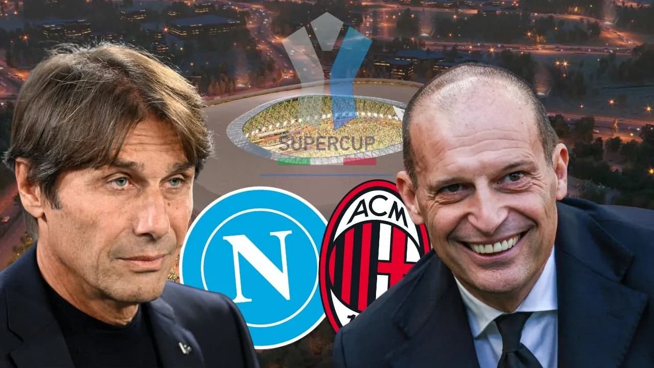 Napoli – Milan, formacionet zyrtare të gjysmëfinales së Superkupës së Italisë