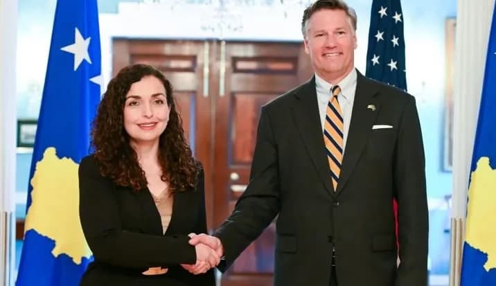 Osmani pritet në Washington nga zëvendëssekretari Landau: Kosova e përkushtuar ndaj aleancës strategjike