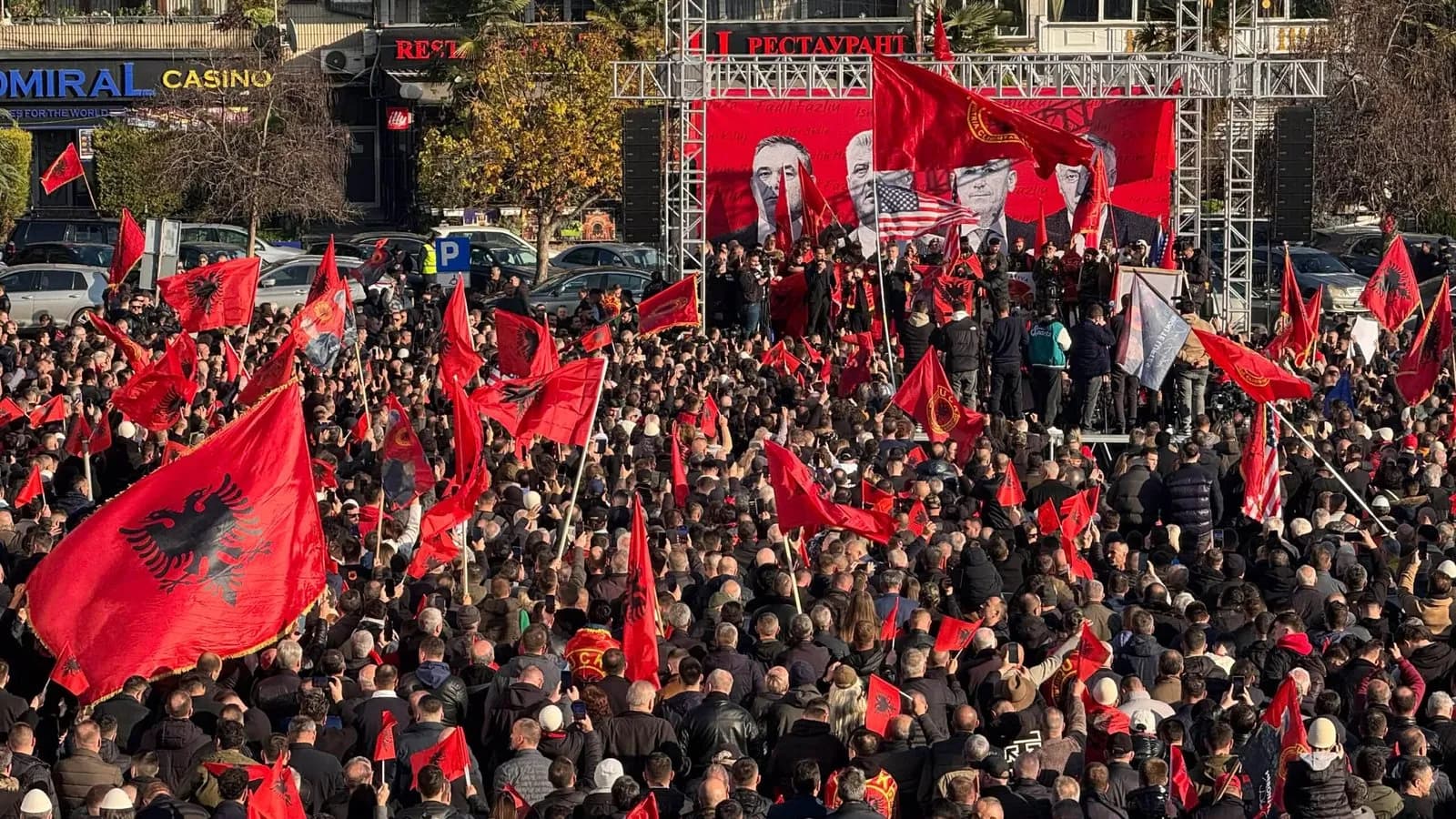Përfundon qetësisht protesta paqësore anti-Speciale në Shkup
