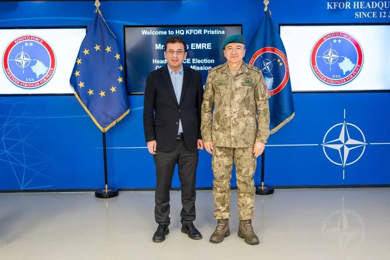 Ulutash takon shefin e misionit të vëzhguesve të KiE-së, flasin për situatën e sigurisë në Kosovë
