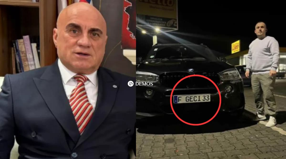 Zgjedhjet, mërgimtari nga Gjermania i personalizon targat me emrin dhe numrin e Fadil Gecit