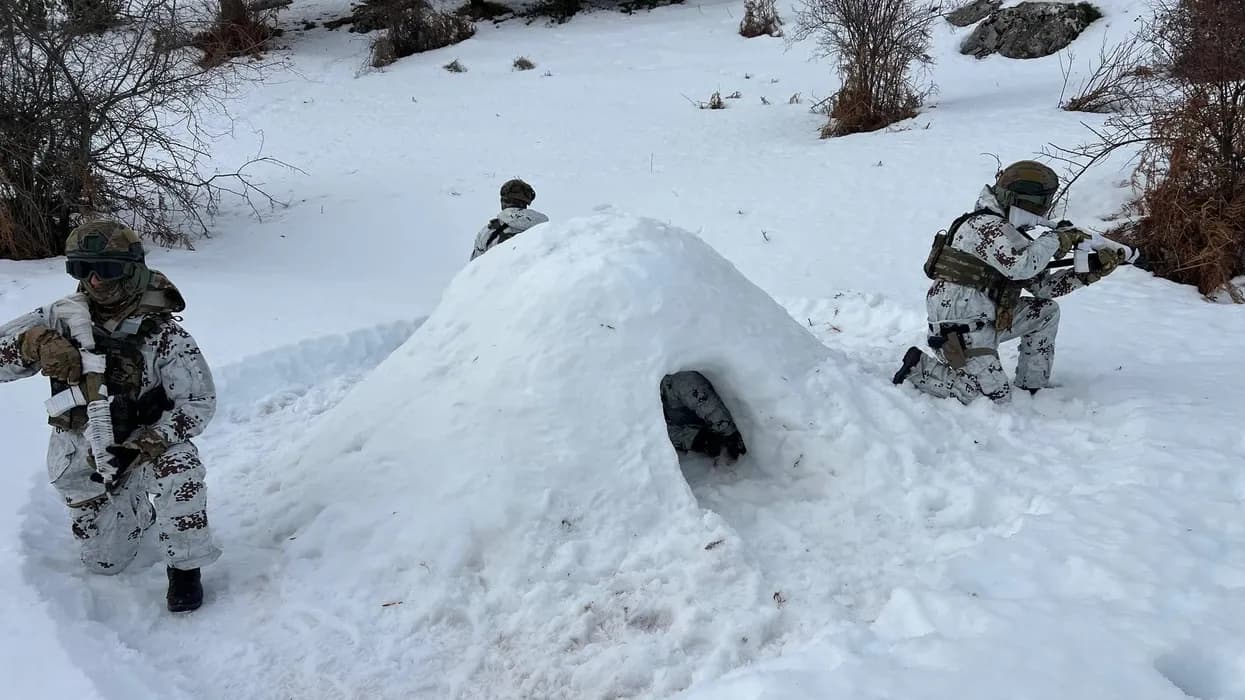 Batalioni i Forcave Speciale të Shqipërisë, stërvitje dimërore 72-orëshe