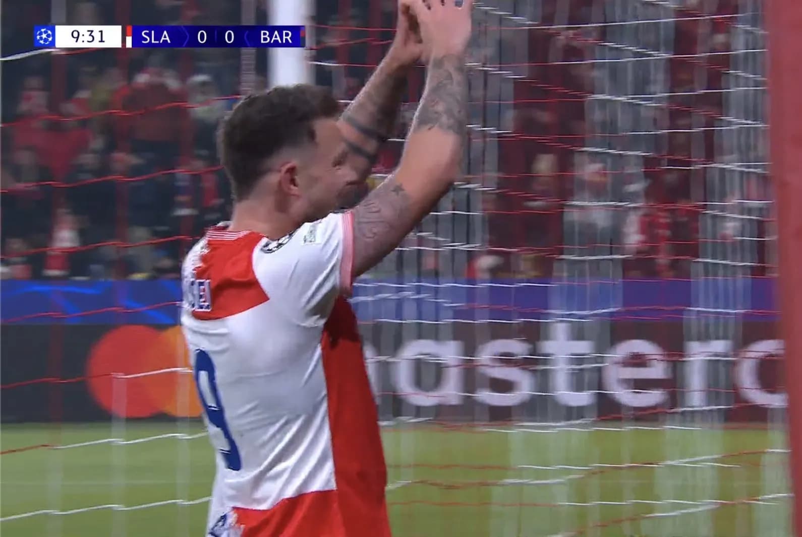 Befasi: Slavia Praga në epërsi ndaj Barçës në Ligën e Kampionëve