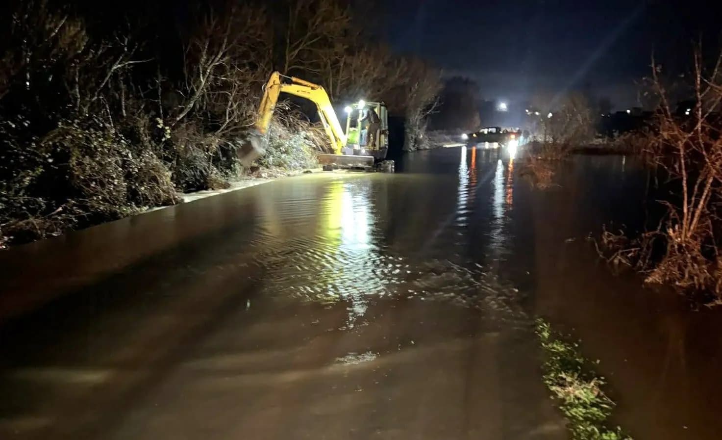 Komuna e Prizrenit: Reshjet e dendura të shiut kanë shkaktuar vërshime në disa zona të komunës
