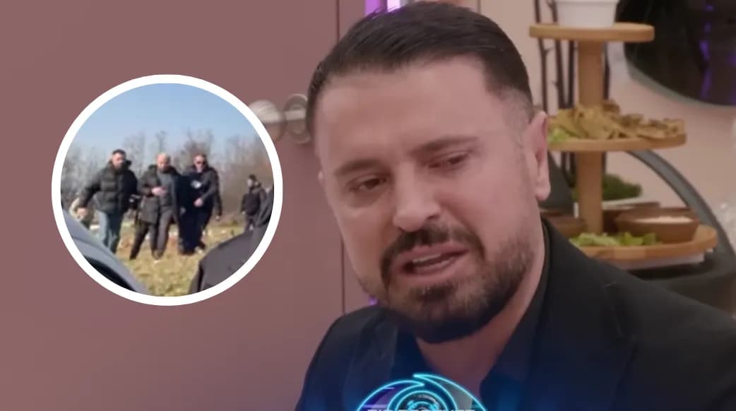 Labit i rrethuar nga sigurimi nuk i lejohet të flasë me familjarë – pamje nga varrimi i gjyshit të banorit