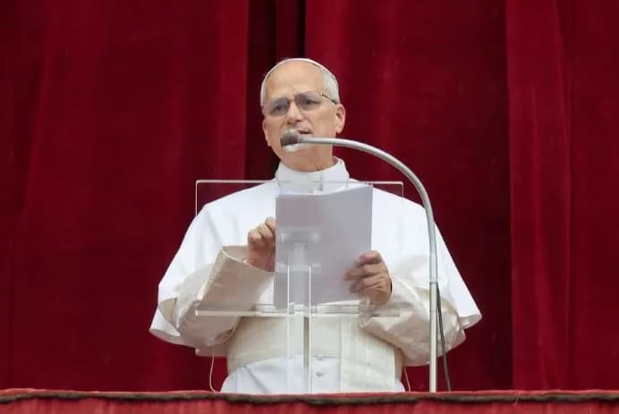 Papa Leo thotë se civilët në Ukrainë po vuajnë, bën thirrje për përfundimin e luftës