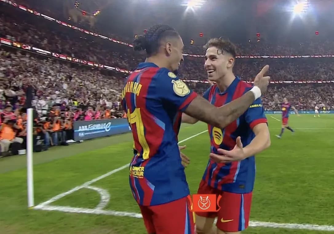 RAPHINHAAAAAAA! Barça kalon në avantazh ndaj Real Madridit, braziliani realizon gol fantastik