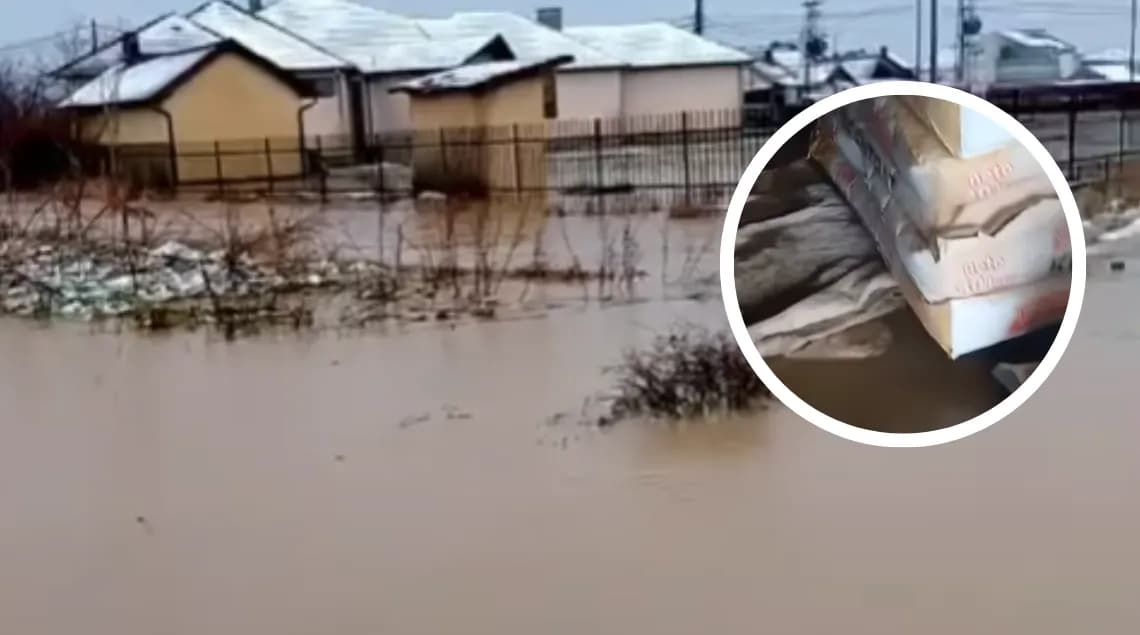 S’ka qetësi nga vërshimet: Vërshohen disa fshatra të Lipjanit pas reshjeve të mbrëmshme