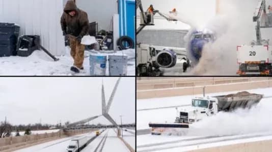 Stuhia në SHBA lë 850,000 njerëz pa energji elektrike, anulohen 10,000 fluturime