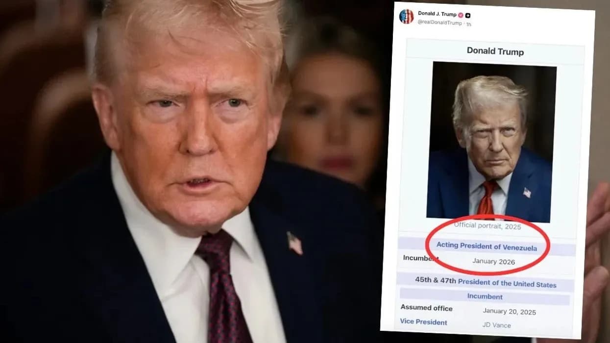 Trump “prezanton veten” si president në detyrë i Venezuelës