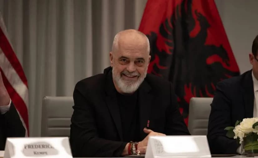Edi Rama, pjesëmarrës në tryezën e Atlantic Council në Amerikë