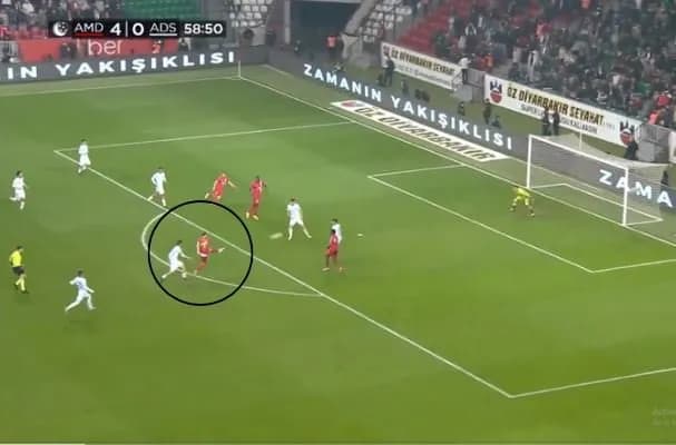 Florent Hasani realizon gol të jashtëzakonshëm në Turqi