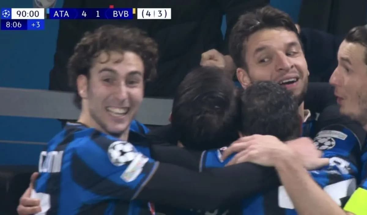 GOOOOL! Atalanta shënon në sekondat e fundit dhe kualifikohet në raundin tjetër të Ligës së Kampionëve