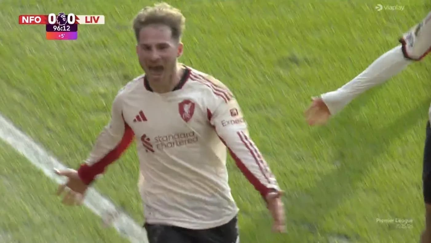 Gooool: Liverpool fiton ndaj Nottingham në sekondat e fundit, realizon Mac Allister