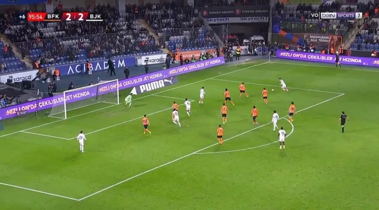 Rashica me asist ia siguron fitoren Besiktasit në minutat e fundit