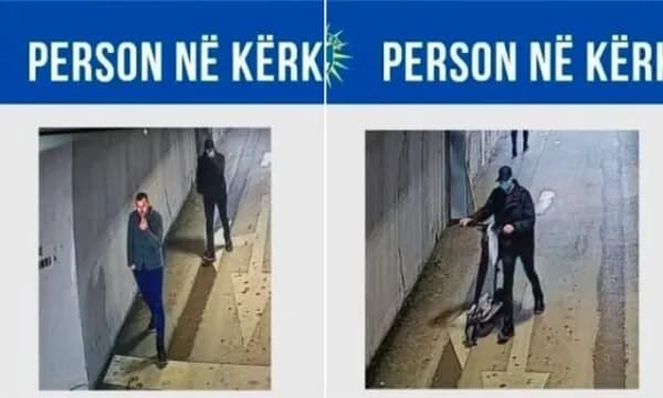Policia kërkon ndihmë për identifikimin e këtyre dy personave që po dyshohen për vjedhje