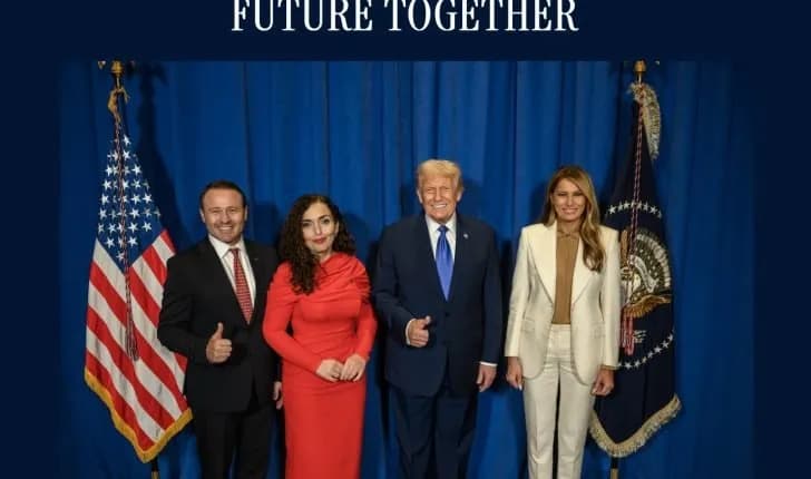 Prindon Sadriu ftohet nga Melania Trump në Shtëpinë e Bardhë për Samitin FFT