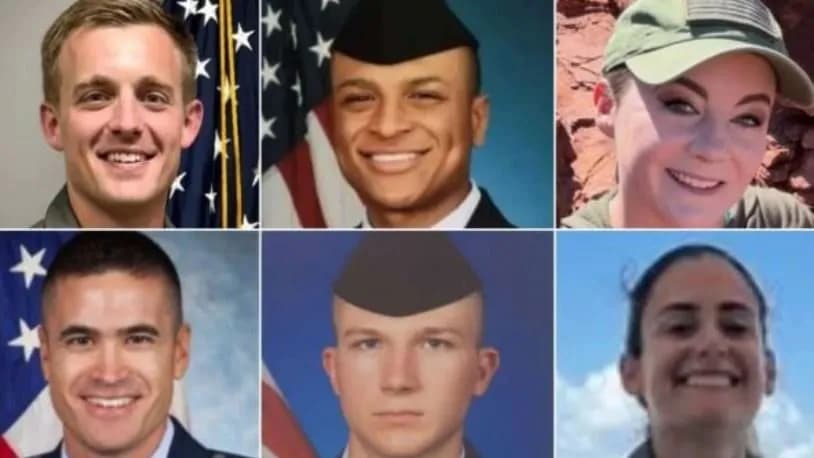 Rrëzimi i aeroplanit në Irak, Pentagoni identifikon gjashtë ushtarët amerikanë që mbetën të vrarë