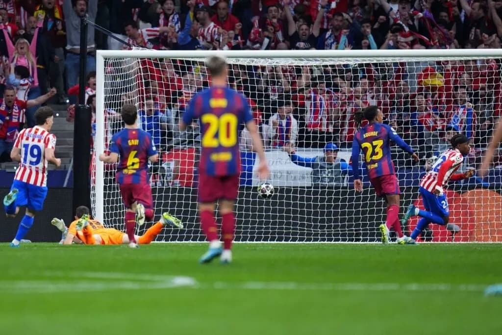 Fitore pa vlerë për Barcelonën, Atletiko Madrid në gjysmëfinale të Champions League