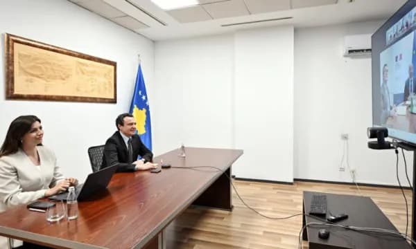 Kurti takim virtual me Ministrin francez si “vazhdimësi e takimit me Macron”, çfarë u diskutua sipas ZKM