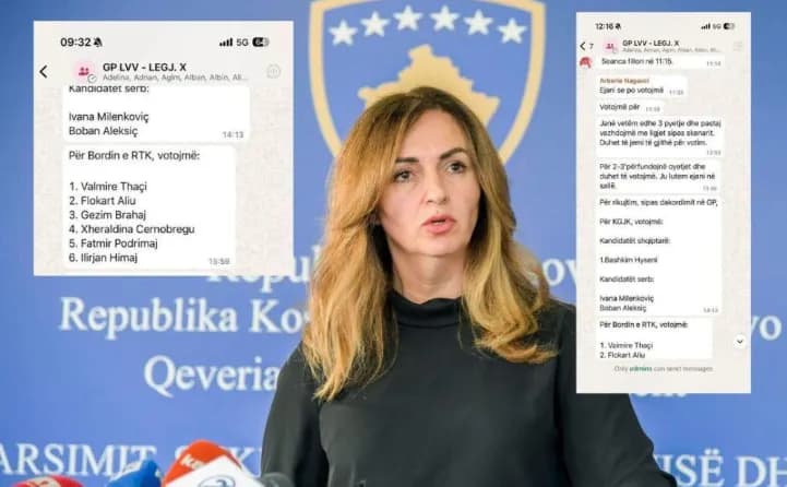 Publikohen mesazhet e grupit të VV-së në WhatsApp: Sinkronizim i plotë për bordin e RTK-së dhe Këshillin Gjyqësor