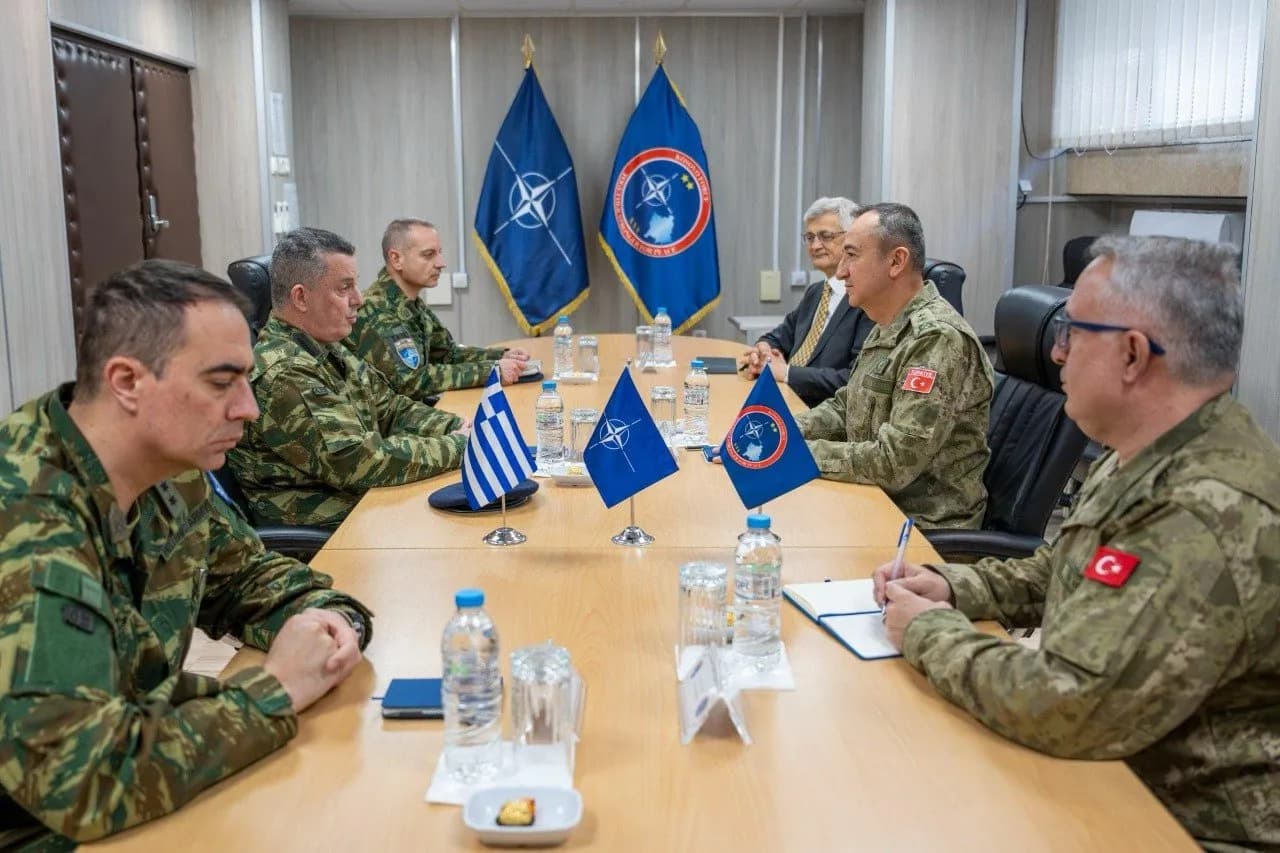Ulutash priti në takim gjeneralin grek, KFOR riafirmon sigurinë në Kosovë