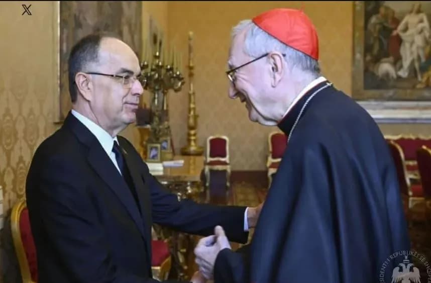 Edhe Kosova pjesë e diskutimit në Vatikan, presidenti Begaj u takua edhe me sekretarin Parolin
