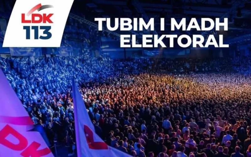 Hapja e fushatës, të enjten LDK-ja mban tubimin e madh elektoral në Prishtinë