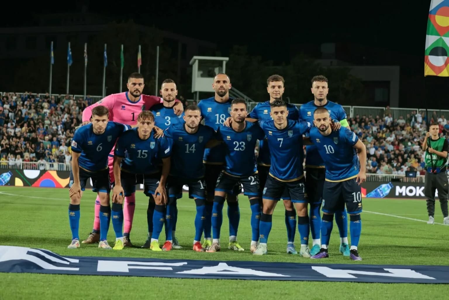 Kosova publikon formacionin zyrtar për ndeshjen ndaj Çekisë