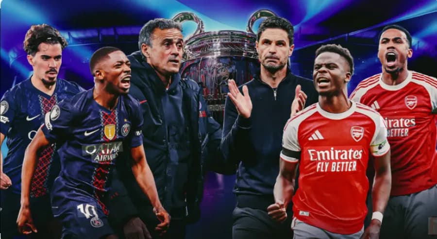 PSG dhe Arsenali përballen në finalen e madhe të Champions League, formacionet zyrtare