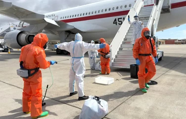 Sëmundja e Hantavirusit: Pasagjeri grek transferohet me avion ushtarak drejt karantinës