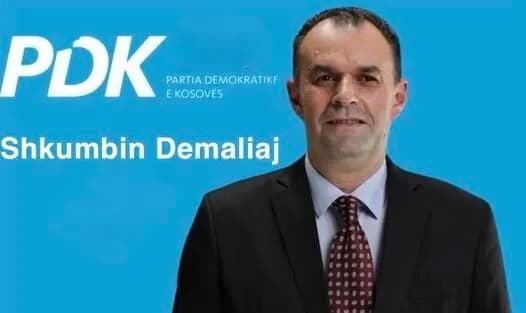 Shkumbin Demalija kandidat për deputet nga Partia Demokratike e Kosovës