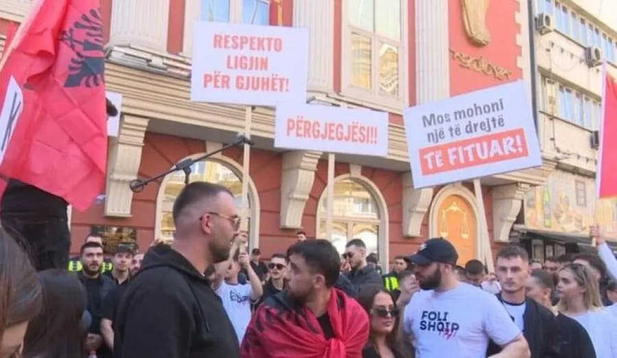 Shkup: Sot protestojnë studentët shqiptarë, kërkohet gjuhë dhe drejtësi