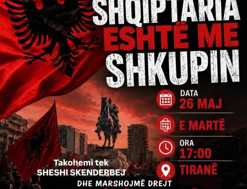 Studentët shqiptarë paralajmërojnë protestë në Tiranë në mbështetje të studentëve në Shkup