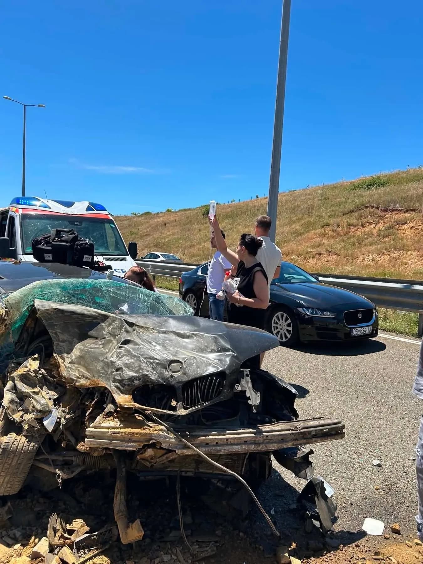 Dimal Basha pas aksidentit fatal në autostradë: Rruga ishte e pastruar, po presim raportin e Policisë