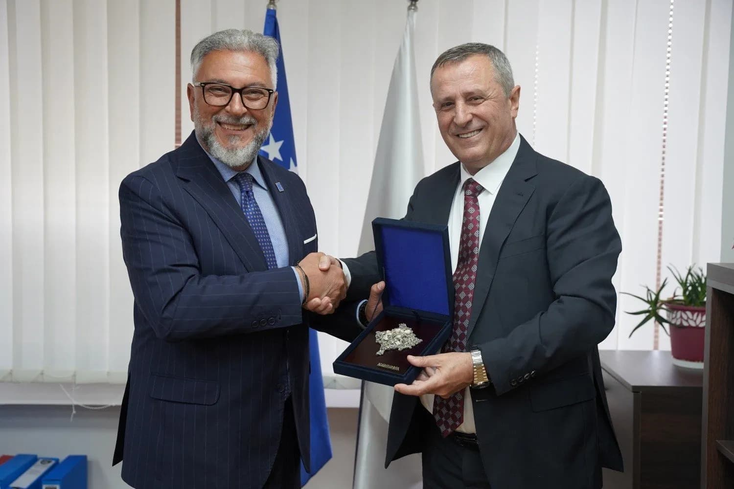 Kryeprokurori Isufaj pret në takim lamtumirës Shefin e EULEX-it