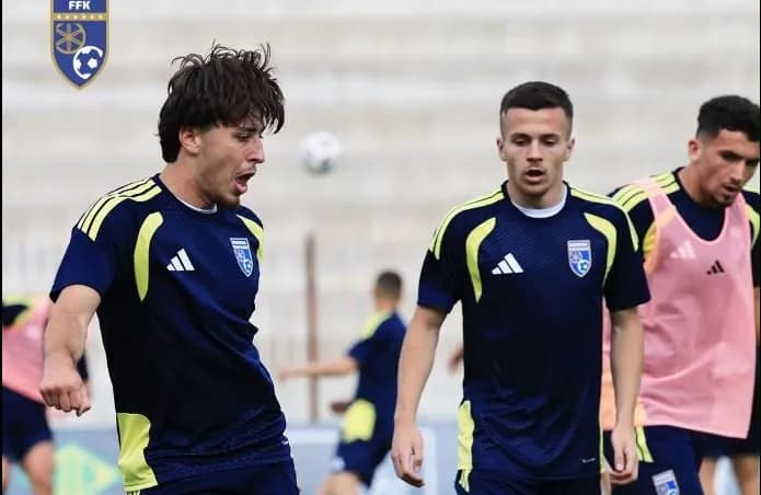 U-21shat e Kosovës stërviten para ndeshjes me Turqinë