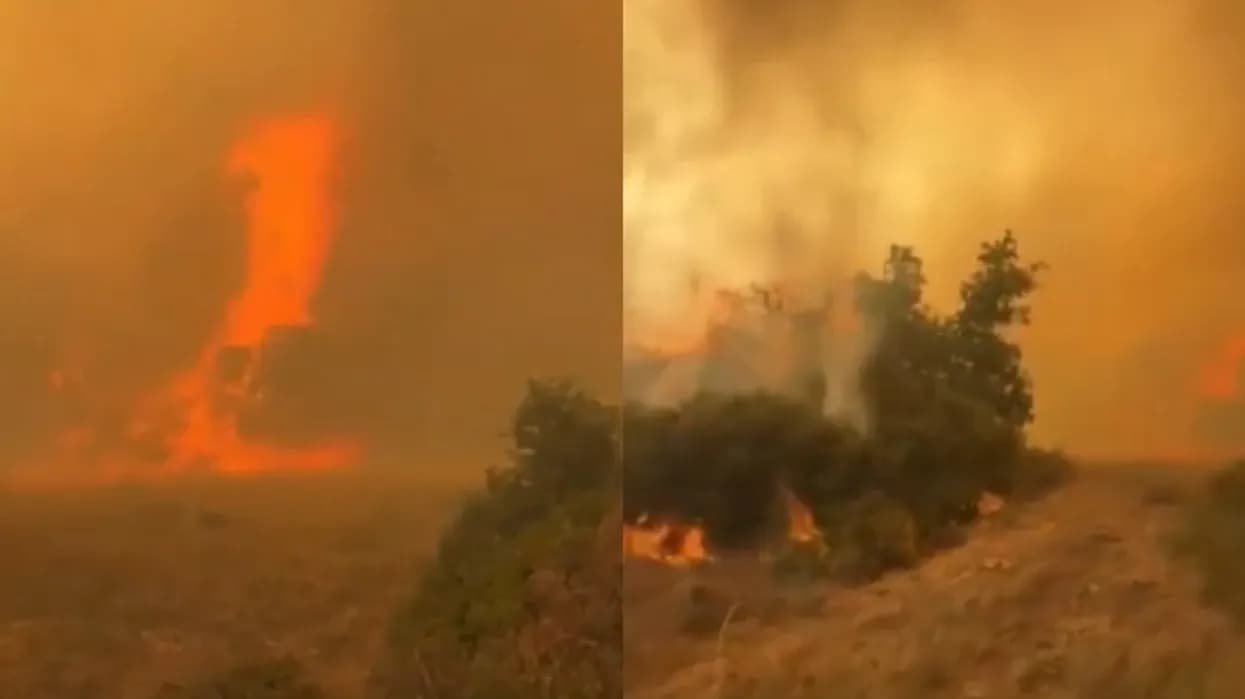 Zjarri i madh në Herbon jashtë kontrollit, evakuohen banorë
