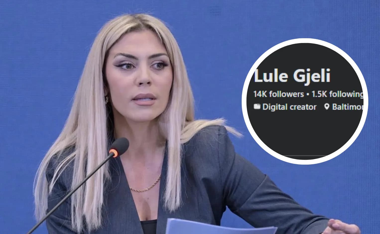 Blerta Deliu-Kodra denoncon “Lule Gjelin”: Të hetohet identiteti i personit apo personave që qëndrojnë prapa këtij profili