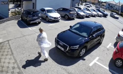 Gruaja s’e tërhoqi frenin e dorës, vetura Audi përfundon në një shtëpi